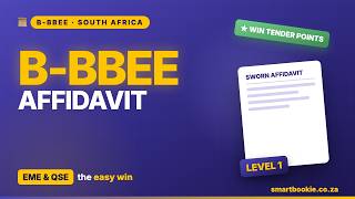 How to Get a B-BBEE Affidavit in South Africa (EME & QSE)