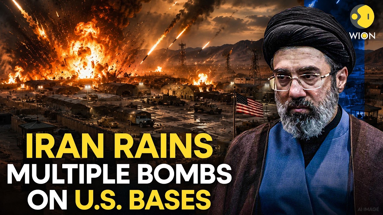 US-Iran War LIVE: Iran Unleashes Massive Missile Attack On US Bases Across Gulf | WION