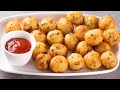 SUPER EASY CRISPY POTATO PAKORA POTATO BALL RECIPE WINTER SPECIAL RECIPE EGGLESS
