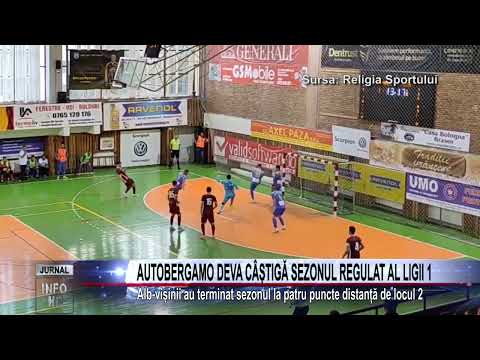 AUTOBERGAMO DEVA CÂȘTIGĂ SEZONUL REGULAT AL LIGII 1