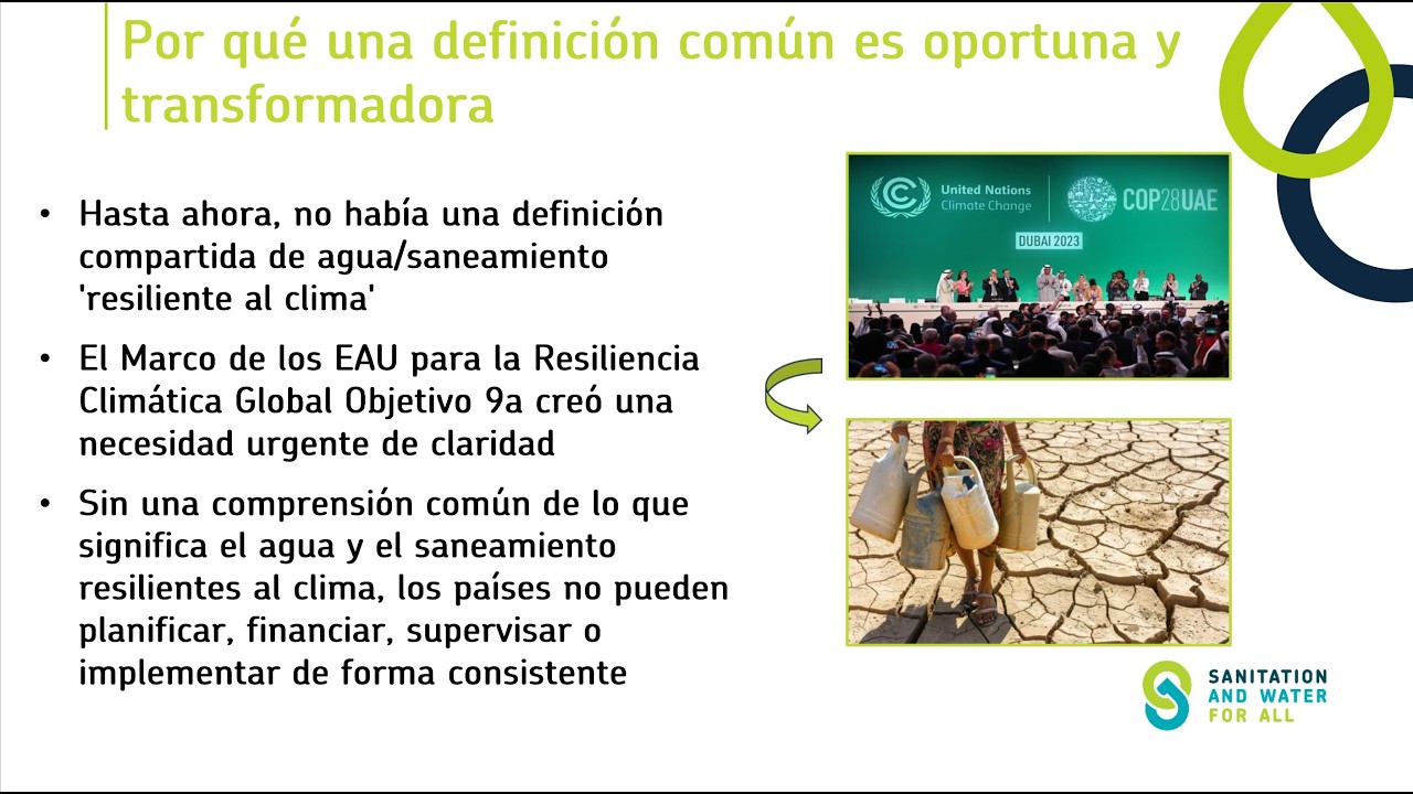 [Seminario web de SWA - Día 2/2] Fortalecimiento de la capacidad de SWA sobre la adaptación al clima