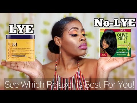 Understanding Hair Relaxers: LYE VS NO LYE RELAXERS...