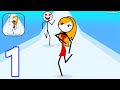 Run For Life Gameplay Walkthrough Part 1 Stickman Puzzle Run Now Level 1 To 14 Android Gameplay