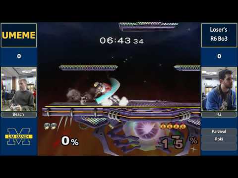 UMeMe 41 - Beach (Sheik) vs H2 (Marth) - LR6
