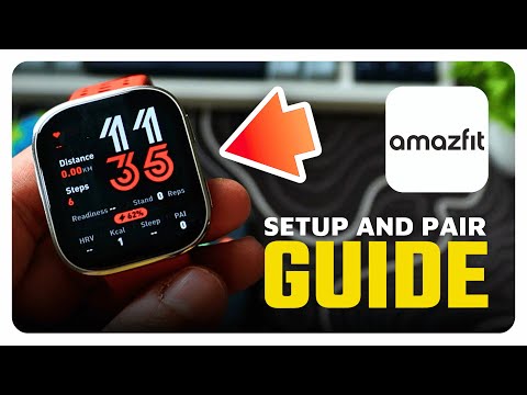 How To Pair / Connect Amazfit BIP 6 Watch With Zepp App (Step By Step Guide)