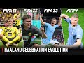 Haaland Celebration Evolution In FIFA | 2021 - 2024 |