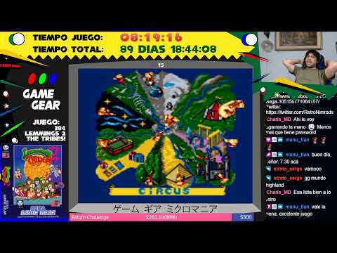 GGMM 384 Lemmings 2 - The Tribes! (Unreleased) - Parte 2 - Game Gear Micro Mania