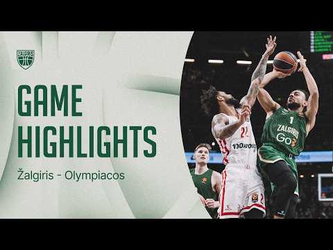 Žalgiris - Olympiacos | Game Highlights | 2026.02.25