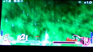 Dissidia: Final Fantasy battle, Tera (me) vs Ultimecia (enemy)