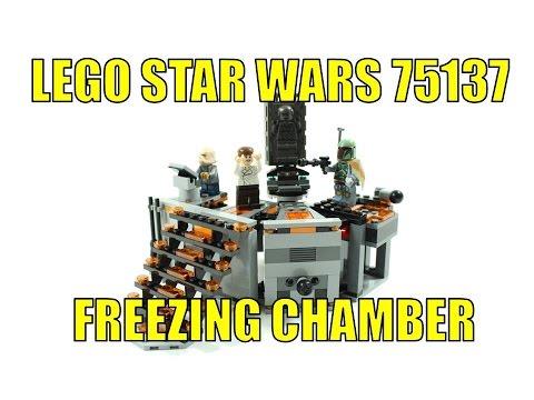 LEGO 2016 STAR WARS CARBON FREEZING CHAMBER 75137 REVIEW Video