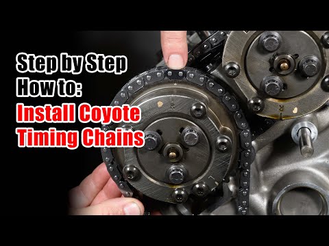 Coyote Timing Chain Installation