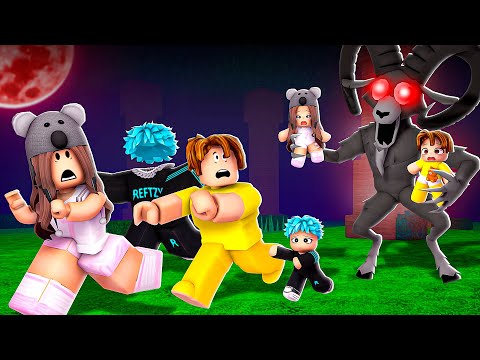 We Survived The RAM in 99 Nights in The Forest with my FAMILY..