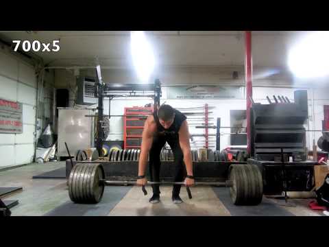 700x5 testing glute tear 248bw