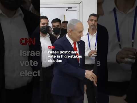 Israeli politicians vote in high-stakes election