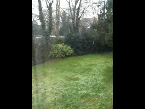 Snowfall near London (16/12/2009)