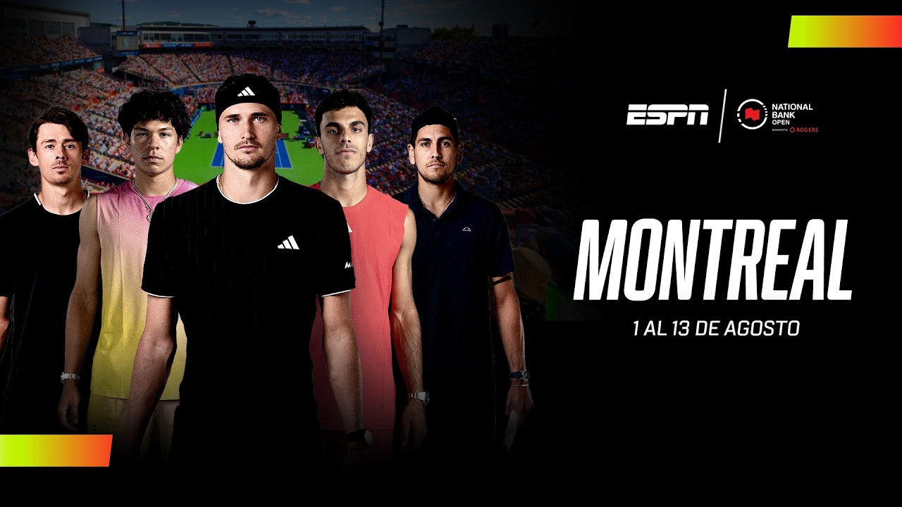 SE VIENE EL SEXTO DEL AÑO: ¡YA LLEGA EL M1000 DE MONTREAL!| ESPN TENIS