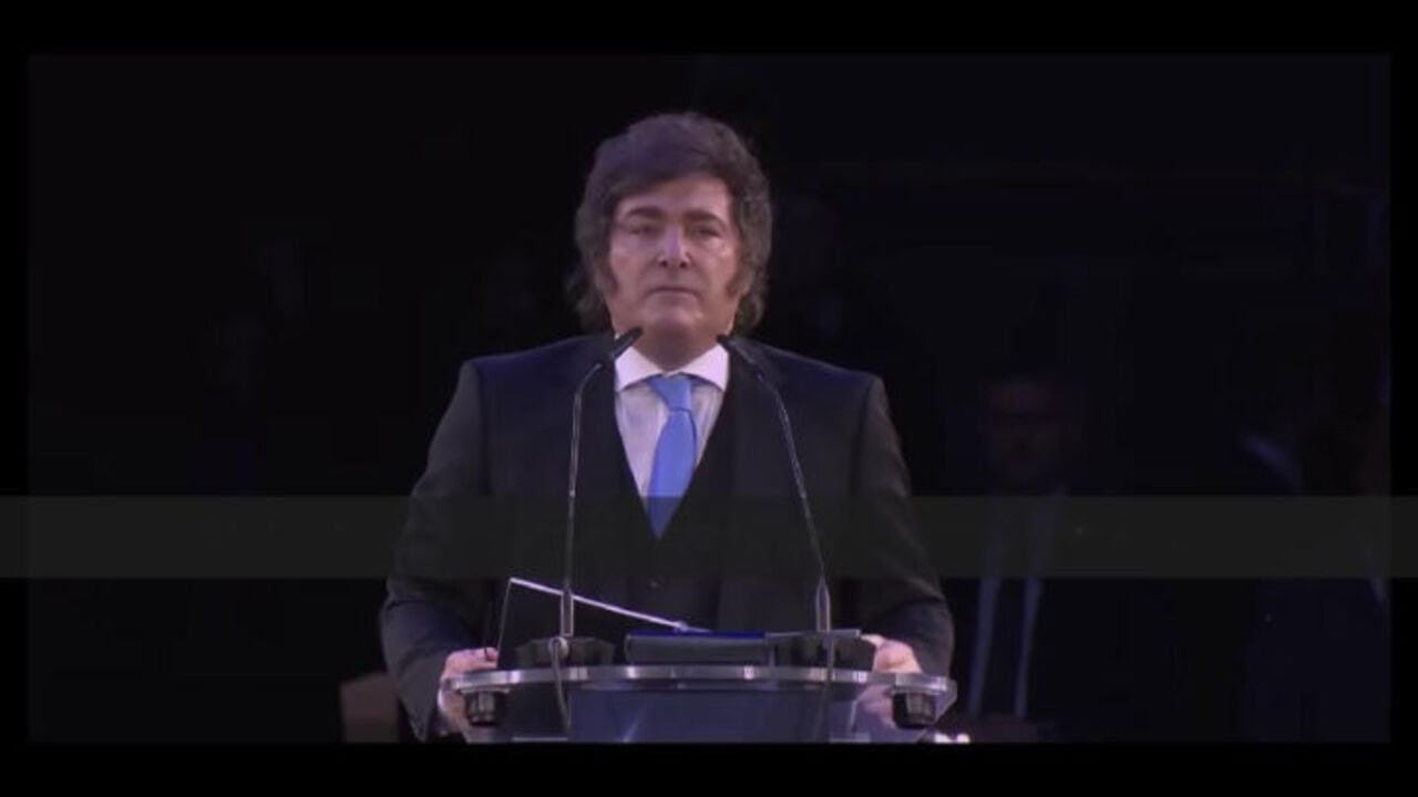 Milei all'Economic Forum a Madrid: I valori giudaico-cristiani sono il fondamento dell'Occidente