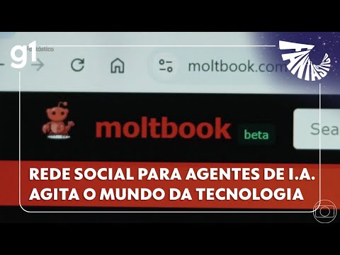 Rede social para agentes de I.A. agita o mundo da tecnologia