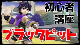 初心者向けブラックピット・技＆簡単コンボ講座(ピットもいけます)【スマブラSP】