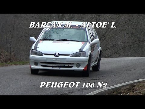 RALLY COLLI TREVIGIANI 2022 | BARZAN M. - ALTOE' L. | PEUGEOT 106 N2 | FILM + PASSAGGI + ARRIVO