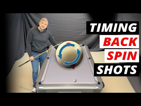 How to play BACK SPIN, screw & draw shots with perfect timing | 8 Ball pool tips and techniques