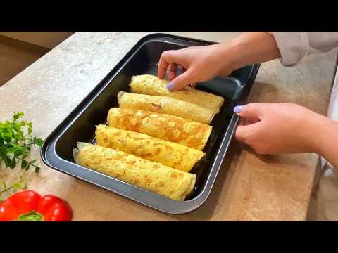 Baked Stuffed Omelette Loaves: Easy and Tasty Recipe for the Whole Family!