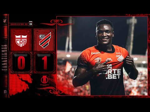 Gols e lances de CRB x Athletico Paranaense