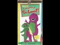 Barney Home Video Screener Let S Play School