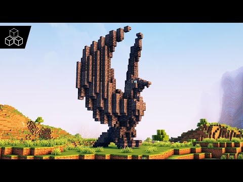 How to Build an Eagle Statue | Minecraft Tutorial