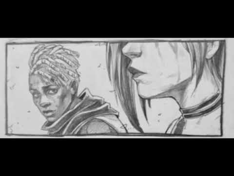 Ekko & Jinx (potential) deleted scene - Arcane Animation - Art by Zhen Qiang