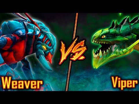 Dota 2 Weaver VS Viper | 7.29d DOTA 2 Battle Patch 7.30