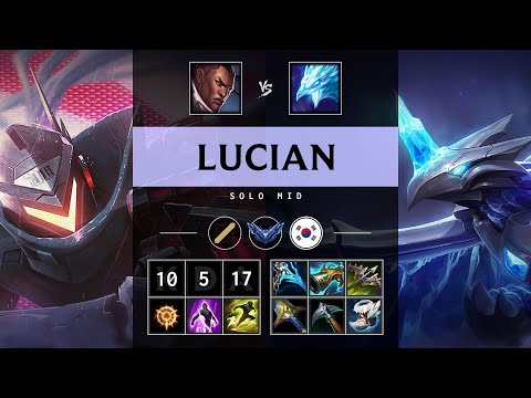 Lucian Mid vs Anivia - KR Diamond Patch 25.15