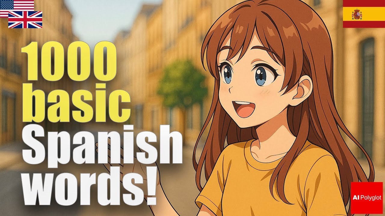 1000 basic Spanish words! | Passive listening | Must-Know | with hiragana