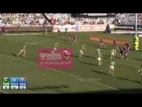 CANBERRA RAIDERS V NEWCASTLE KNIGHTS: NRL HIGHLIGHTS | Round 6 2014