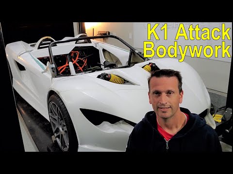 Thumbnail for K1 Attack Bodywork - Fitting the front hood and doors by K-1 Attack