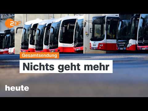 Today, 7:00 PM, February 27, 2026: Public transport strike, stricter asylum laws, Equal Pay Day