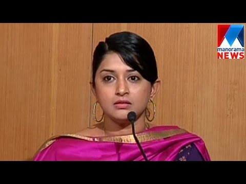 Meera Jasmine burst out on atrocities on women  | Manorama News