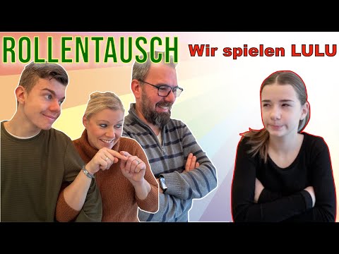 ROLE REVERSAL 🤣 Everyone's playing LULU #luluandleon #rolereversal #fun