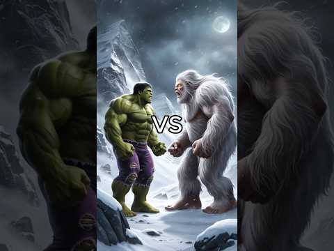 Hulk vs Godzilla vs Giant Creatures (King Kong, Werewolf, Dragon, Mummies, yeti, Aliens, witches)