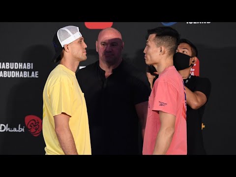 All the Weigh-In Faceoffs | UFC Fight Island 6