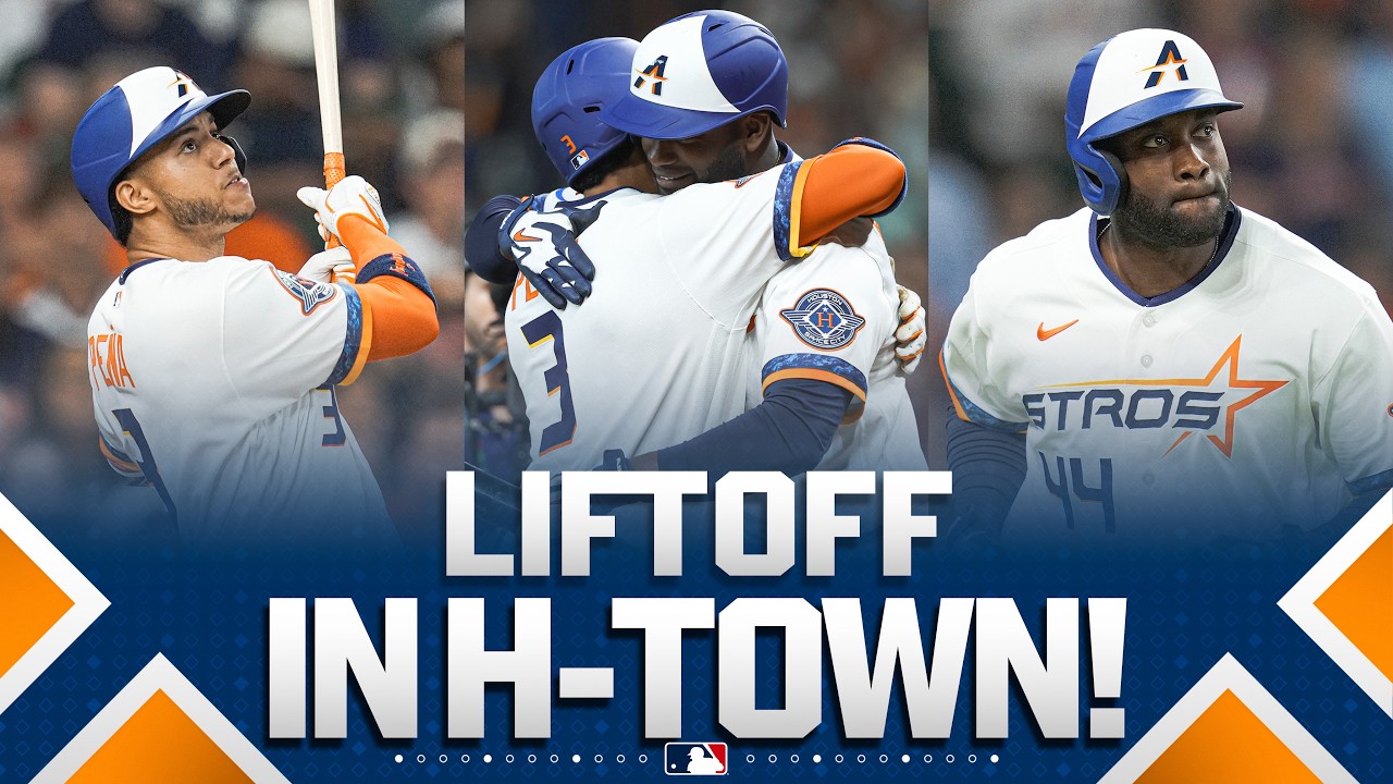Jeremy Peña hits a GRAND SLAM and Yordan Alvarez MASHES his 32nd homer for BACK-TO-BACK HRs! 🚀🔥