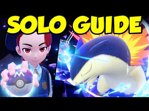 HOW TO BEAT TYPHLOSION SOLO! Typhlosion Tera Raid Guide | Pokemon Scarlet & Violet 7 Star Raid Guide