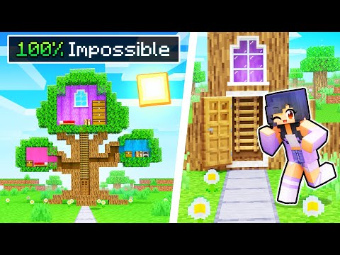 Aphmau’s 100% IMPOSSIBLE Tree House In Minecraft!
