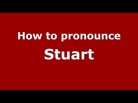 How to pronounce Stuart (Italian/Italy) - PronounceNames.com