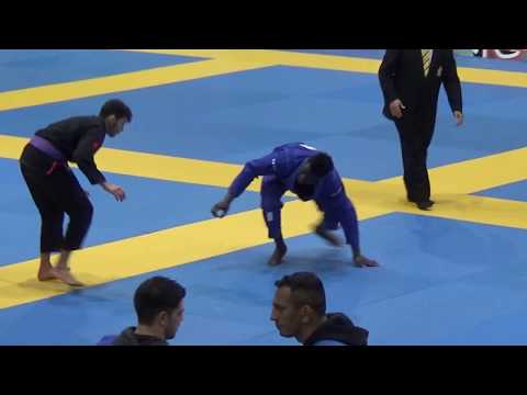 Devhonte Johnson vs  Bilal Benmahammed - IBJJF European Open 2017 - Purple Adult - Open