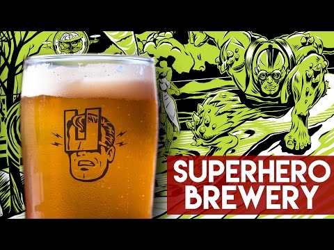 Superhero Themed Brewery || Foodbeast Approved