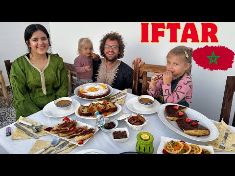 Moroccan Ramadan Breakfast (Iftar) + Seafood Briwat Cooking Class 🇲🇦