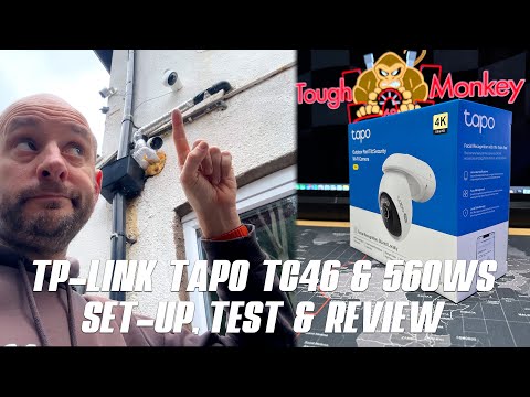 TP-Link Tapo TC46 & C560WS 4K IP Camera: Amazon Product Unboxing, Installation, Test and Review