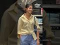 Pooja Hegde Snapped In Town In Yellow Shirt N Jean Look Poojahegde The Unseen Shorts