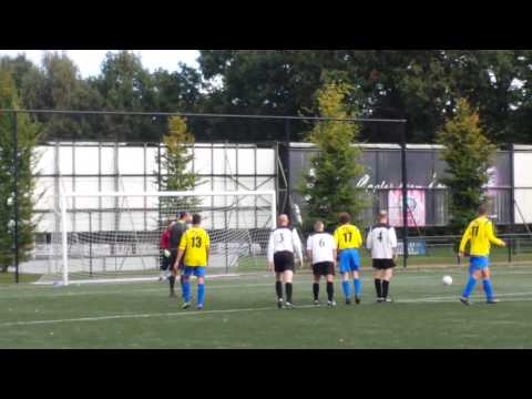 Strafschop Audacia 2 tegen LONGA 3